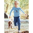 thumbnail image 2 of Surfing Time Shark Long Sleeve Toddler -Image by Shutterstock,  3 Toddler, 2 of 4