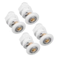 thumbnail image 1 of HIAKDOFT 4pcs Shower Door Rollers Wheels Replacement For Sliding Glass Shower Door Metal Material, 1 of 8