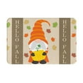 thumbnail image 2 of Front Door Mat Indoor Outdoor Outside Entrance - 16*24in Washable Hello Fall Gnomes 1 Thin Bathroom Rugs Fit Under Door, Bath Rugs for Bathroom, Kitchen Rugs Mats for Floor, 2 of 6