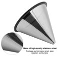 thumbnail image 3 of Coffee Filter, YJ-99A3 Stainless Steel Coffee Filter Tea Coffee Dripper Coffee Mesh Strainer, 3 of 8
