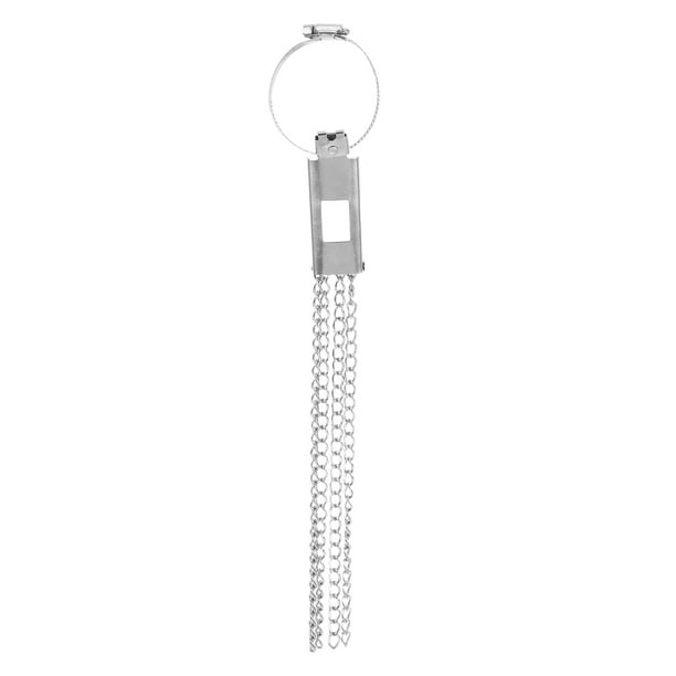 Coche antiestático Tierra 4 Tiras de cadena de metal Tubo de escape Tipo de suspensión Eliminador de estática para otoño e invierno