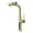 Brushed Brass, variant on Lefton Pull-Out Waterfall Kitchen Faucet with Temperature Display, Two Water Outlet Modes, Single Hole, Brushed Nickel, KF2209-0