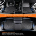 BinmotorAll Weather Floor Mats for 20212025 Kia Sorento Hybrid (PHEV