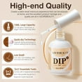thumbnail image 6 of AZUREBEAUTY 5pc Dip Liquid Set-15ml Base, Top, Bond, Activator, Brush Saver, No Lamp Needed., 6 of 9