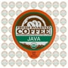 Fresh Roasted Coffee LLC, Organic Java Taman Dadar Coffee Pods, Medium Roast, Rainforest Alliance Certified, USDA Organic, Capsules Compatible with 1.0 & 2.0 Single-Serve Brewers, 72 Count
