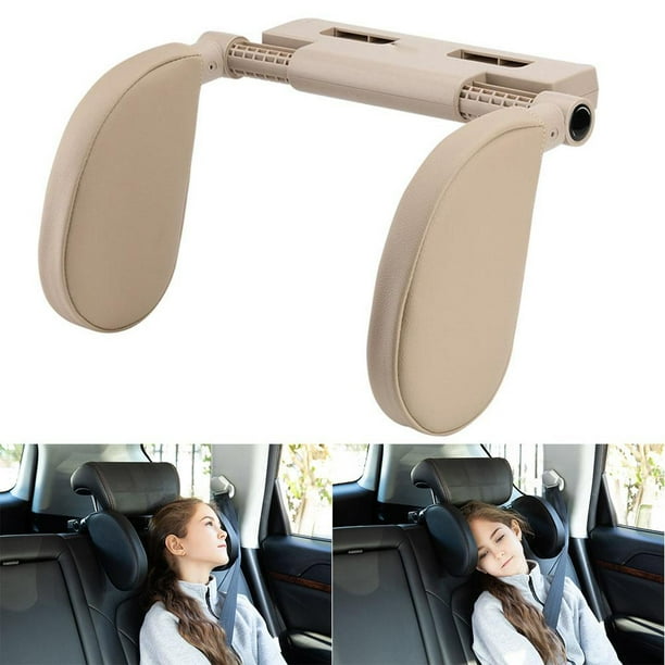 Appui-tête de Voiture Oreiller U en Forme Réglable de Voyage de Sommeil  Oreiller de Voiture Côté Soutien du Cou 