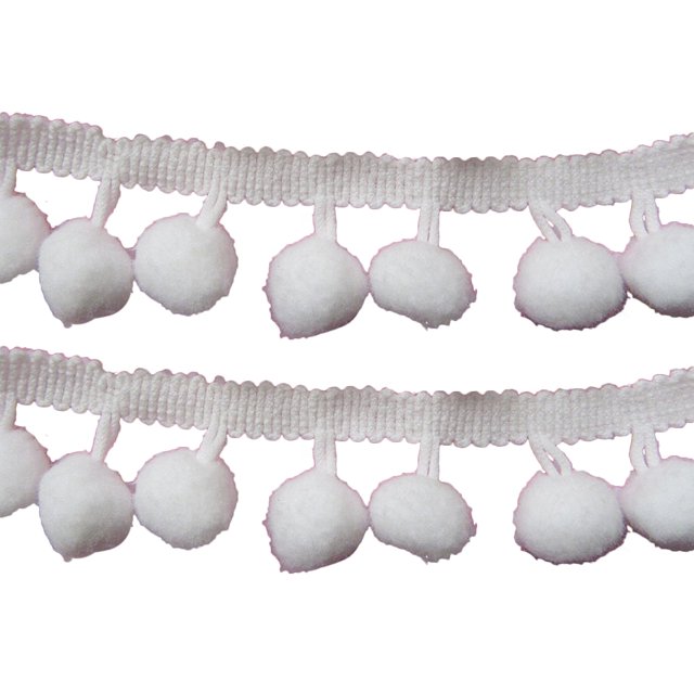 20 Yards Pom Pom Trim DIY Lovely Decorative Pom Pom Ribbon Pom Pom Fringe