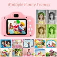 thumbnail image 3 of Kids Selfie Camera for Kids 1080HD 20MP Digital Camera for Boys Toddler Girl Toys,Christmas Birthday Gift for Age 3 4 5 6 7 8 9 10 Year Old with 32GB SD Card, 3 of 9