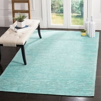 SAFAVIEH Marbella Calla Geometric Area Rug, Blue/Turquoise, 8' x 10'