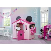 Disney Minnie Mouse Plastic Indoor,Outdoor Playhouse with Easy Assembly