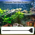 thumbnail image 3 of Raspador de Algas Único Bargains para Acuarios de Vidrio Limpiador de Tanques de Peces con 10 Cuchillas Herramienta de Limpieza de Acuarios Duradera Resistente al Óxido Negro 1 Juego 16.93 in, 3 of 7