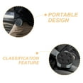 thumbnail image 2 of Miangastore Coin Storage Holder Countertop Coin Holder Coin Organizer Plastic Coin Box Desk Coin Holder, 2 of 8