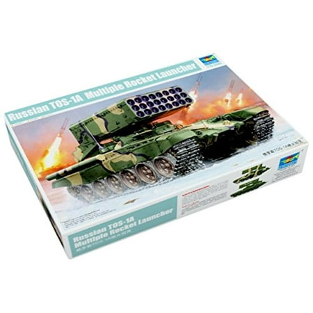 Multiple Rocket Launcher - Trumpeter Russian TOS1 24-Barrel Multiple Rocket Launcher Model Kit (1/35 Scale)