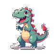 thumbnail image 3 of cartoon Dinosaur Stickers, Waterproof Dinosaur Sticker for Water Bottle Laptop Phone Cases Planner Skateboard Luggage Helmet Party Favor Decor, Ideal for Adults Teens Teacher Rewards, 3 of 9