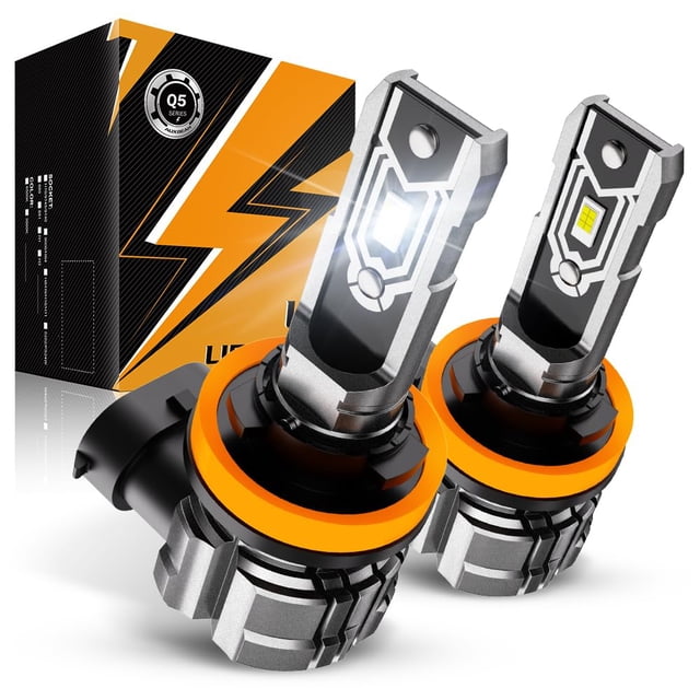 Faros antiniebla Auxbeam H11 H8 H9 10000LM 6500K 600% de brillo