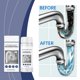 thumbnail image 1 of Uuiauoio Drain Cleaner for Hair and Oil Clogs, Powerful Pipe Unclogging Agent for Sink Shower Toilet Sewer Systems, Fast Acting Formula to Dissolve Stubborn Blockages and Restore Flow, 1 of 9