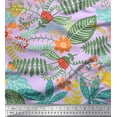 thumbnail image 1 of Soimoi Cotton Duck Fabric Leaves & Floral Artistic Print Fabric by Yard 42 Inch Wide, 1 of 3