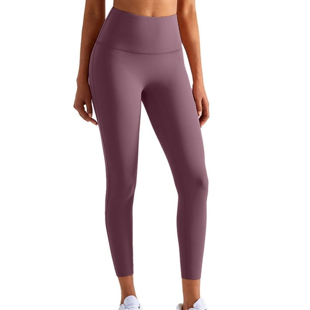Pantalones deportivos de fitness para mujer que levantan la cintura y los glúteos, pantalones de yoga hermosos para glúteos anti-sentadillas melocotón 613