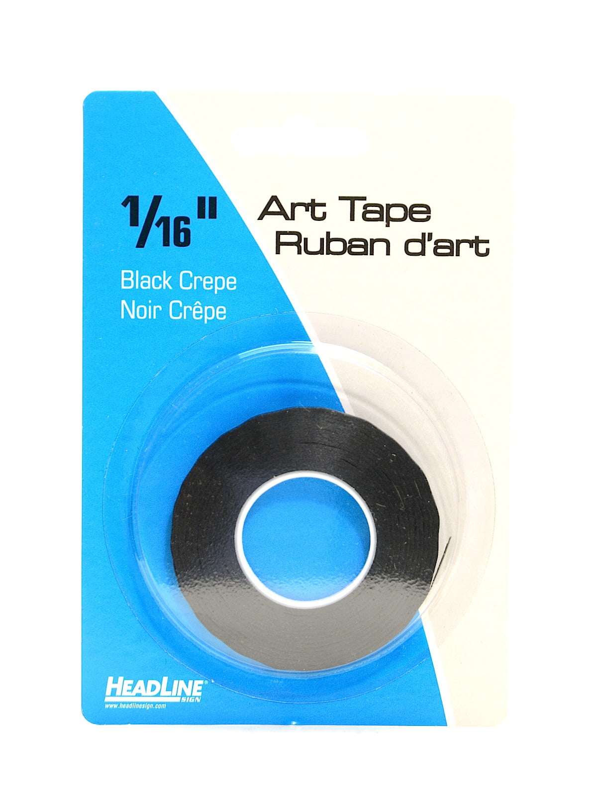 Graphic Art Tape black, 1/16 in. (pack of 6)