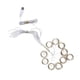 thumbnail image 1 of Lámpara de cortina de 3 x 3 m y 300 LED con cable suave y USB, 1 of 8