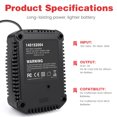 thumbnail image 3 of 19.2V Charger Replacement for Craftsman Battery Charger C3 140152004 DieHard XCP Li-ion Ni-CD Battery 1425301 1323903 130279005 11375 11376 315.PP2011, 3 of 10