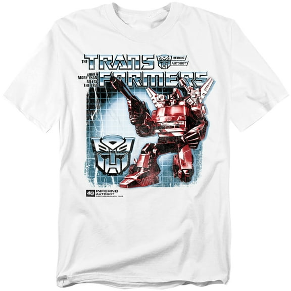 Transformers 40Th Anniversary T-Shirt Inferno Box Unisex Graphic Tee for Men & Women