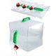 thumbnail image 1 of Bolsa de Agua Plegable de 4 Piezas, Botellas de Agua Potable Plegables y Portátiles de 20 L Bolsa de Agua Plegable, Contenedores de Agua Reutilizables para Acampar Senderismo, 1 of 5