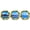 Gold, variant on VWAQ Cruise Ship Wall Decals - Boat Decor, Ocean View Wall Portholes - VWAQ-SPW10 (24" Diameter, Bronze)