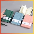 thumbnail image 6 of Denhf Lined Pocket Journal Notebook, A7 Small Hardcover Notebook, Portable Mini Journal for Writing and Note Taking, 200 Pages Note Pads, Office Supplies, Classroom Must Haves, 4.3" x 3", Dark Green, 6 of 6