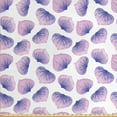 thumbnail image 1 of Floral Fabric by the Yard Upholstery, Soft Pastel Tone Blended Watercolor Style of Randomly Aligned Gentle Flower Petals, Decorative Fabric for DIY and Home Accents, Multicolor by Ambesonne, 1 of 4