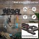 thumbnail image 3 of Sungmor Llave de Hierro Fundido Hooks, Bienvenida Vintage de Granja y Botas, Colgador de Pared para Entrada Del Hogar, 1 Pieza, 3 of 8