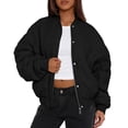 thumbnail image 1 of Campera PRETTYGARDEN Acolchada Bomber Negra XL, 1 of 4