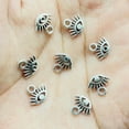 thumbnail image 5 of U8MO 20/50/100/500pcs Eye Antique Silver Charms Pendants For Jewelry Making 10*9mm-20pcs, 5 of 5