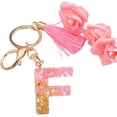 thumbnail image 1 of Letter Keychain,26 Letters A-Z Decorative Letter Keychain,Name Keychain for Women Girls Men Teenager Gift, 1 of 6