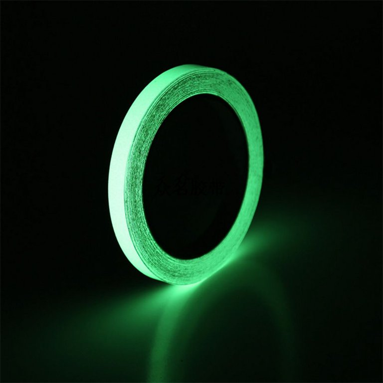 1cm*3m Luminous Fluorescent Night Self-adhesive Glow In The Dark Sticker  Tape For DIY Bait Fishing Rod Lure Fishing Accessories