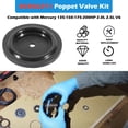 thumbnail image 2 of LE-JX 803062T1 Poppet Valve/Diaphr Kit Fit for Mercury 135-200hp 2.0L 2.5L V6, for Magnum II Magnum III XR4 XR6 V135 V150 V175 V200, 2 of 7