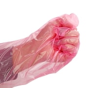 SPRING PARK 50Pcs Pet Veterinary Examination Farm Vet Disposable Film Soft PE Long Arm Glove