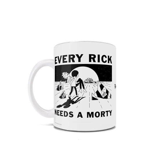 Rick and Morty (Every Rick Needs a Morty) 11 oz Ceramic Mug WMUG1348