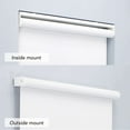 thumbnail image 3 of Linen Avenue Cordless 1% Solar Screen Standard Roller Shade, Beige 72 W x 66 H (Arrives 1/4" Narrower), 3 of 8