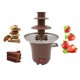 thumbnail image 5 of Electirc Fuente de fondue compacta para derretir chocolate con calefacción de 3 niveles BBQ Licores rancheros, 5 of 9