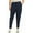 NAVY, variant on HEAL+WEAR Plus Size Women’s Clinical Scrub Pants with Elastic Waistband & Cargo Pockets 4-Way Stretch - Straight Leg