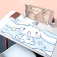 thumbnail image 4 of Alfombrilla de ratón Sanrio Cinnamoroll Kawaii para ordenador portátil, alfombrilla para teclado de gabinete de jugador de Anime, alfombrilla de escritorio de dibujos animados, 4 of 5