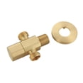 thumbnail image 1 of Válvula de Ángulo Macarena Válvula de Grifo Accesorios de Plomería para el Hogar Rosca Macho Válvula Desviadora de Baño Salida de Oro, 1 of 8
