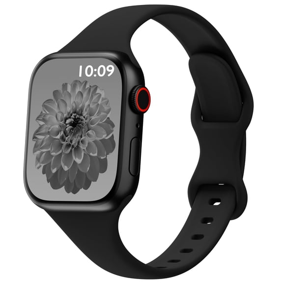 FIMART Silicone Slim Band Compatible with Apple Watch Bands for iWatch 38mm 40mm 41mm 42mm 44mm 45mm 46mm 49mm Series 12/11/10/9/8/7/SE/6/5/4 Ultra 3 2 1