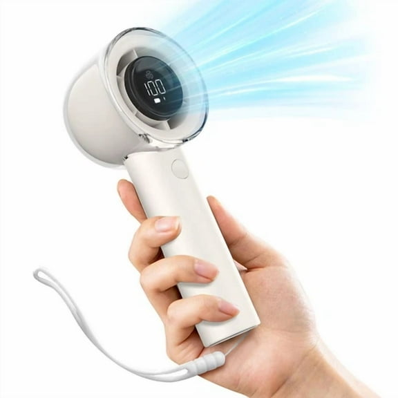 Mini Hand-Held Fan Portable Folding Desk Fan Cooler Cooling Usb Rechargeable Fan