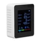 thumbnail image 3 of Multifuncional 6 EN 1 Medidor de CO2 Monitor de del Aire Temperatura PM2.5 Detector TVOC HCHO CARGA USB COMPACTO PORTÁL, 3 of 7