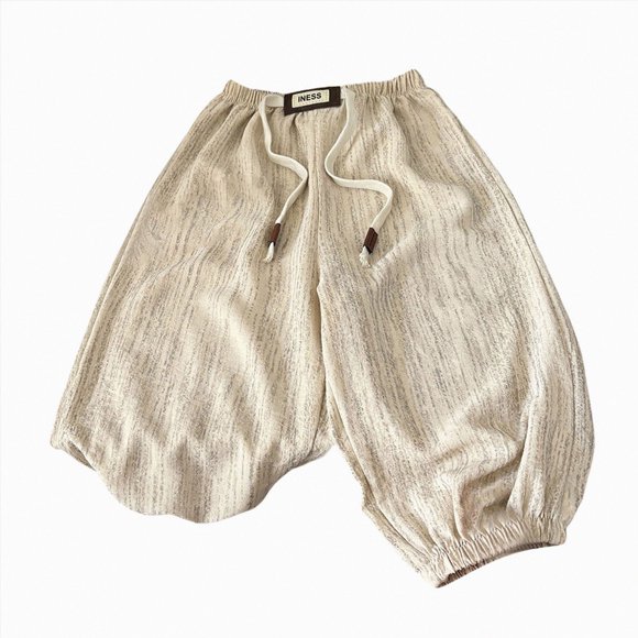 Kogui Baby Bloomers for Girls Trousers for Little Boys Kids Years Cargo Relaxed Comfortable Comfort Waist Pants 2T 3T (Beige,2-3 Years)