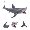 thumbnail image 3 of 1pc Simulation Shark Model Marine Life Model Plastic Animals Model Kids Toy, 3 of 8