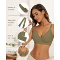 thumbnail image 6 of Cassie Liz Deep V Bras for Women Seamless Bralette Comfort Push Up Plunge Bra with Support, 6 of 8