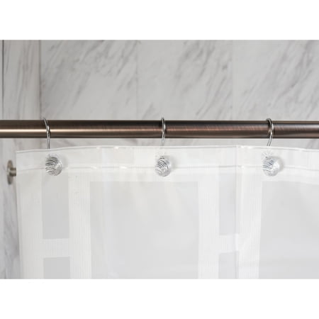 Clear Acrylic Diamond Hook with 4mm back hook